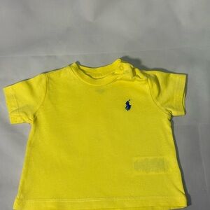 Polo Ralph Lauren Bright Yellow Kids Tee- 3-6 Months